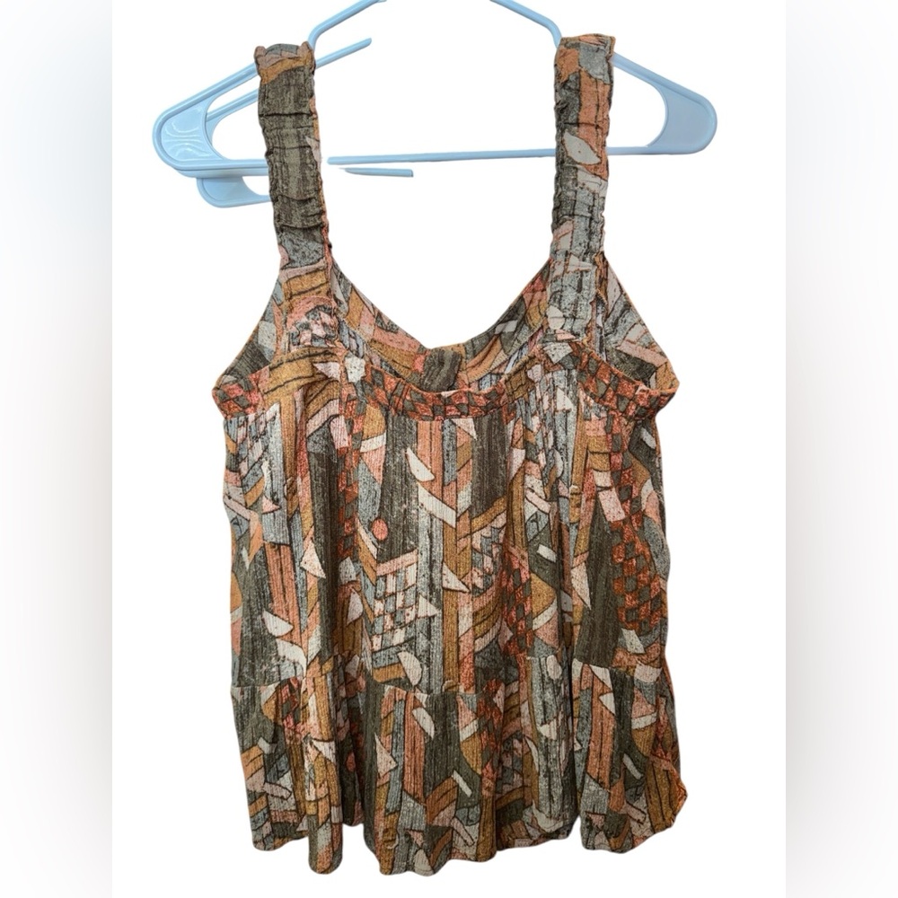 Daytrip Button Down Tank, Size Large - Picture 2 of 3